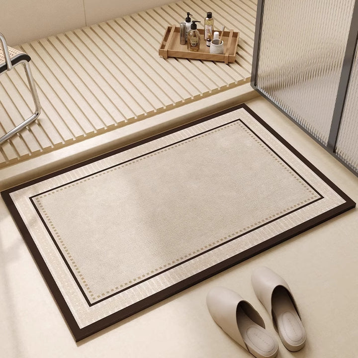 Elegant Soft Anti-Slip Bath Mat