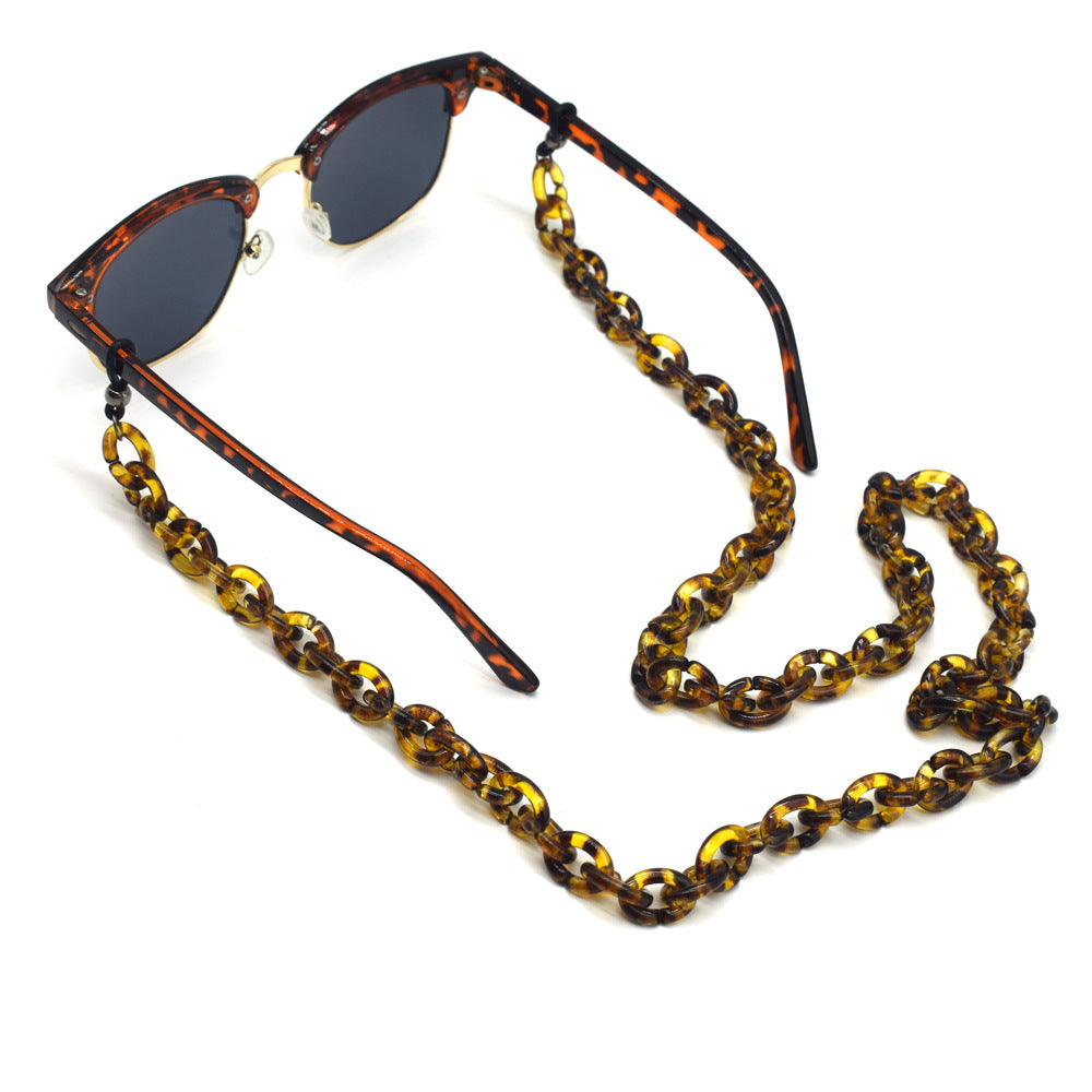 Stylish Tortoise Shell Eyewear Chain Kalsten