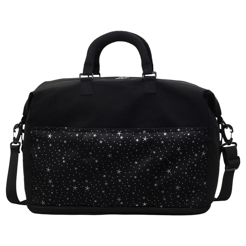 Elegant Sports Bag with Sparkling Star Pattern Kalsten