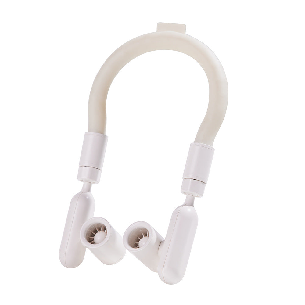 Ladies Portable Neck Fan with Dual Airflow Technology Kalsten