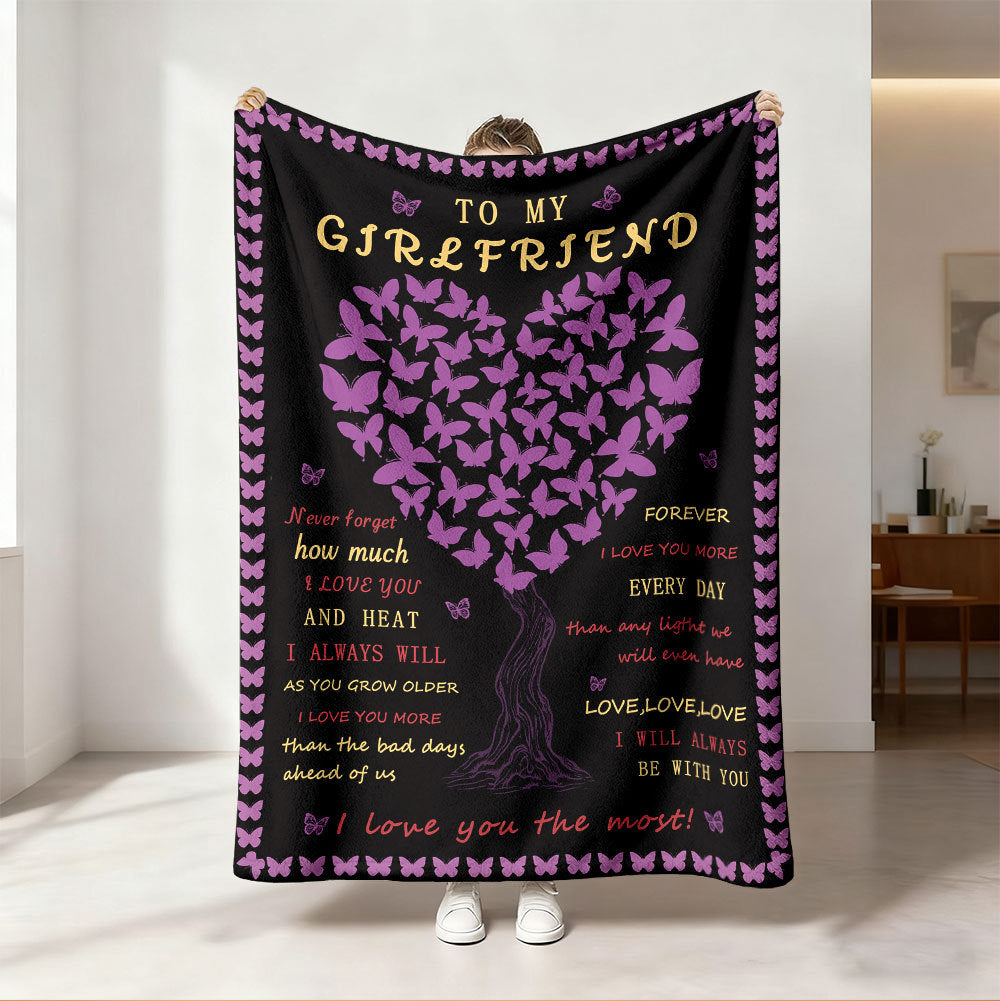 Cozy Fleece Throw Blanket