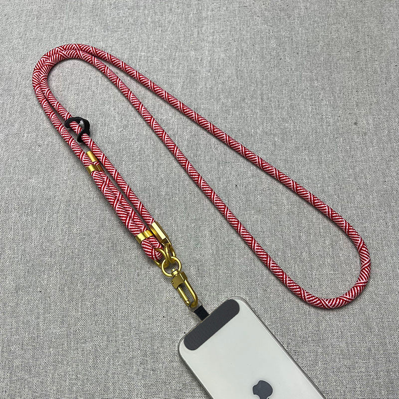 Adjustable Phone Lanyard with Metal Clips Kalsten