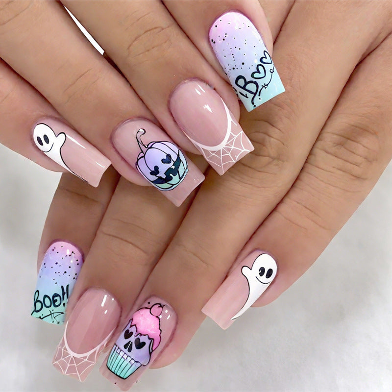 Creative Halloween-Themed Nail Art Set Kalsten