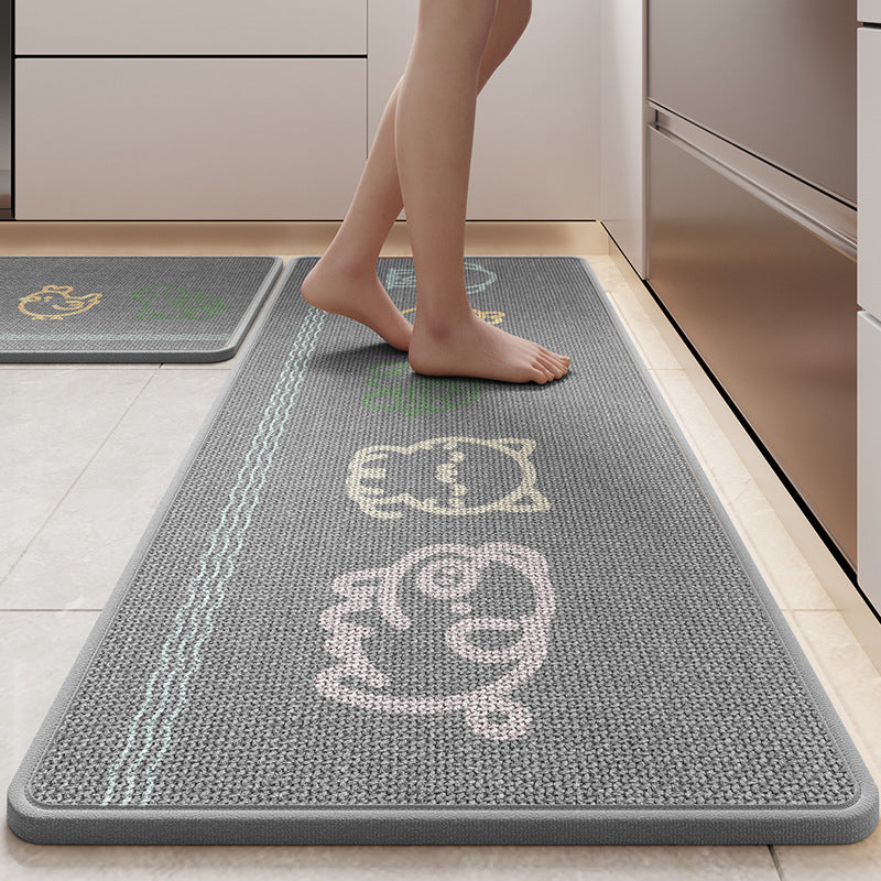 Fun Dog-Themed Kitchen Comfort Mat Kalsten