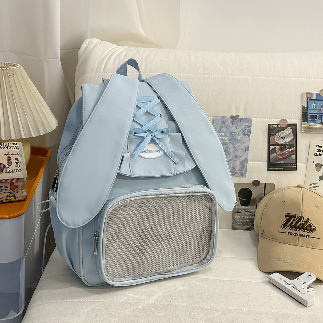 Cute Bunny Ears Backpack
