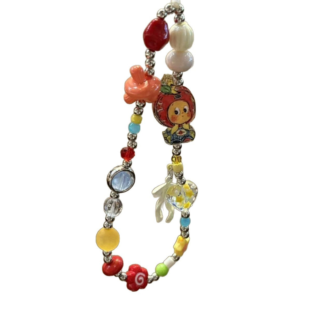 Fun-Themed Beaded Charm Eyewear Lanyard Kalsten