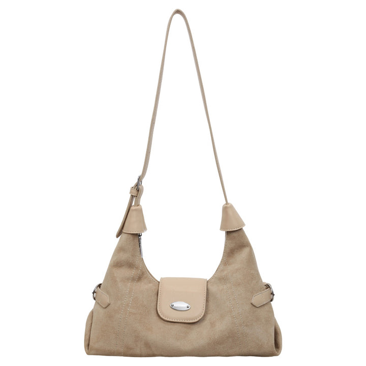 Stylish Suede Shoulder Bag Kalsten