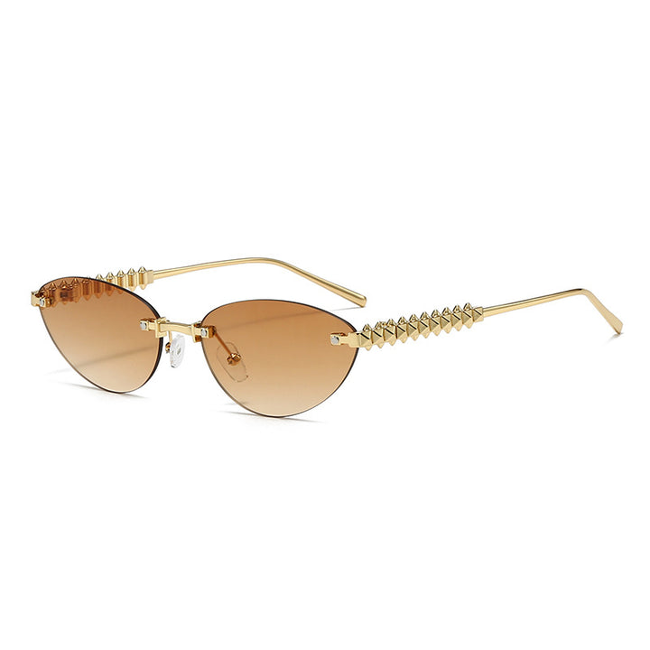 Women’s fashionable glasses with pointed accents Kalsten