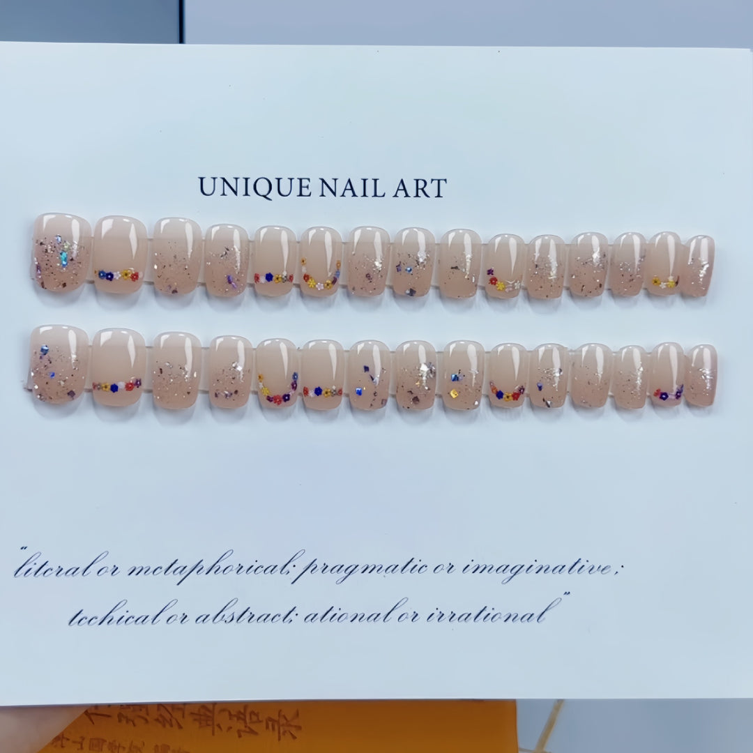Unique Design Press-On Nail Set Kalsten