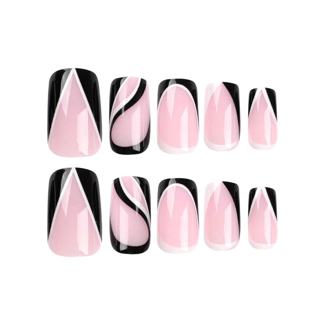 Artful Nail Extensions with Modern Design Kalsten