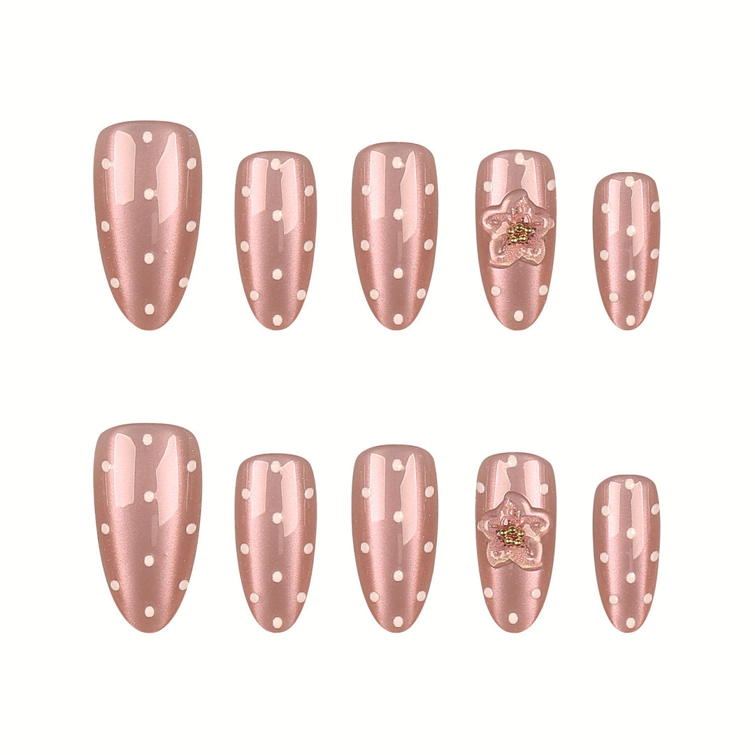 DIY Press-On Nail Tips Set with Glue and File