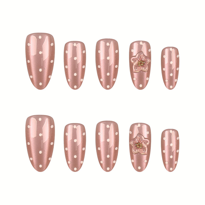 DIY Press-On Nail Tips Set with Glue and File