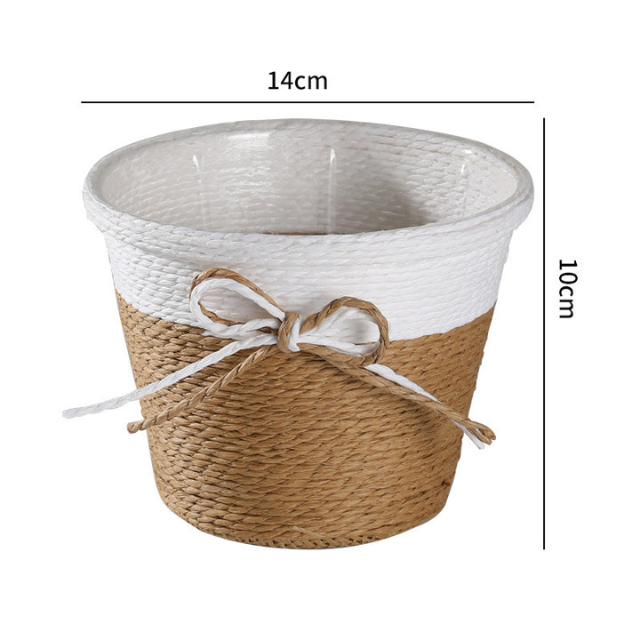 Heart-Shaped Woven Storage Basket Kalsten