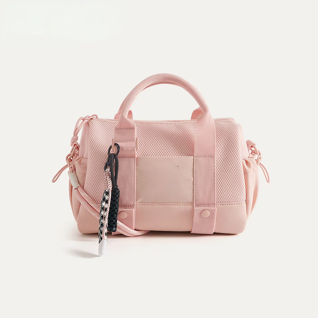 Practical sports bag with mesh structure and removable shoulder strap Kalsten