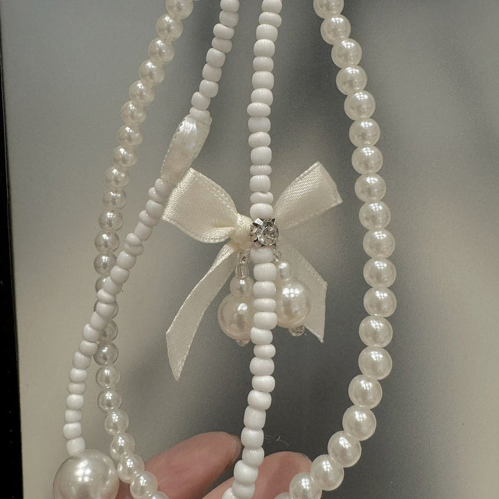 Elegant Beaded Charm Keychain Kalsten 1790135999