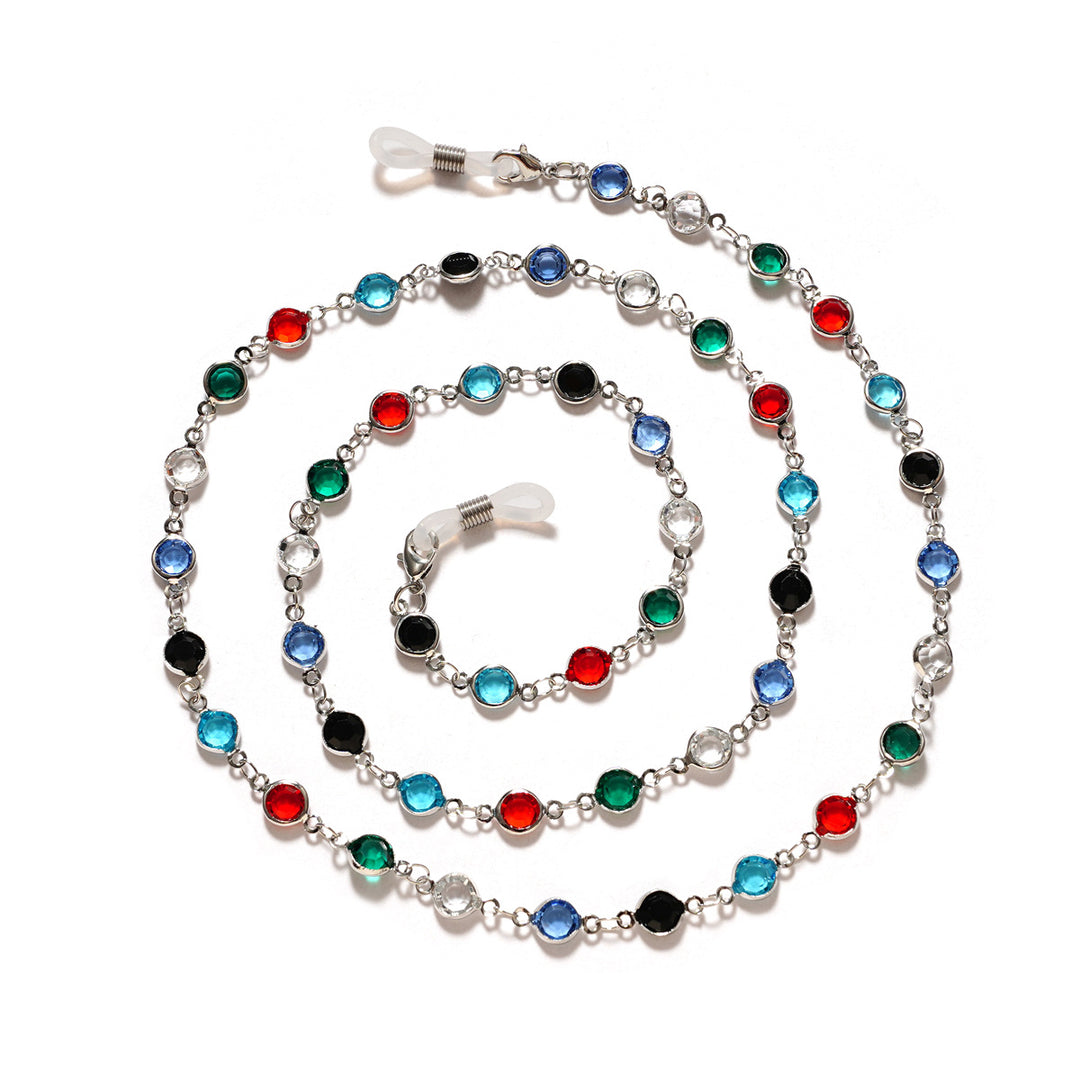 Decorative Gemstone Eyewear Chain Kalsten