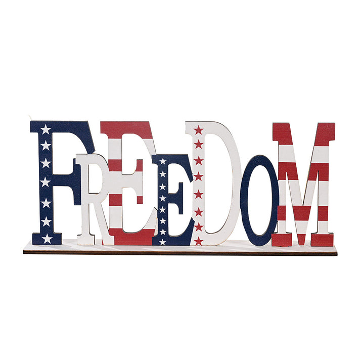 Home Decor Freedom Letter Sculpture