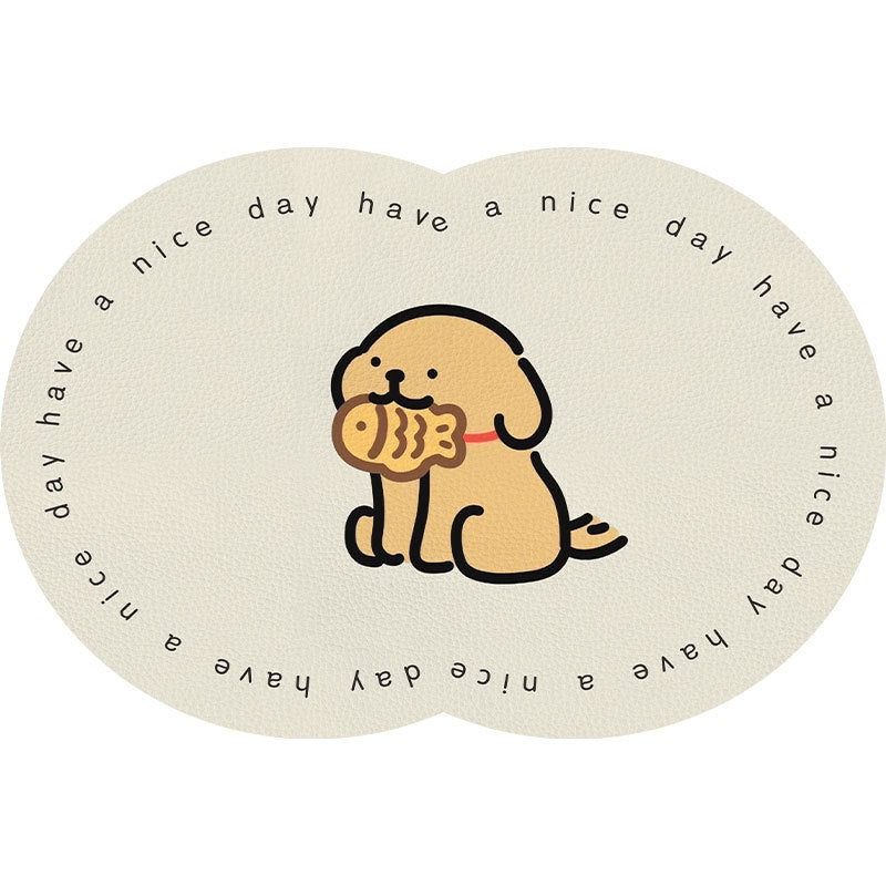 Unisex Cute Cartoon Pet-Themed Mat Kalsten