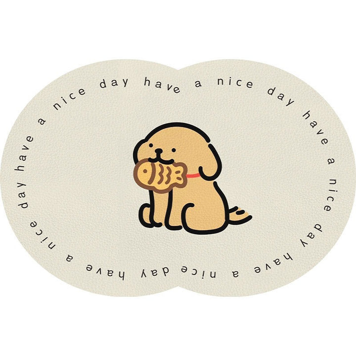 Unisex Cute Cartoon Pet-Themed Mat Kalsten