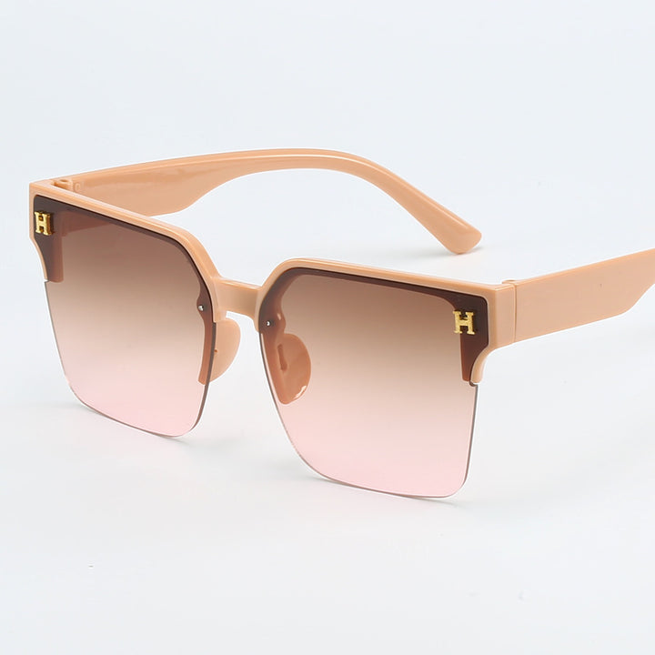 Women square sunglasses with elegant metal frame Kalsten
