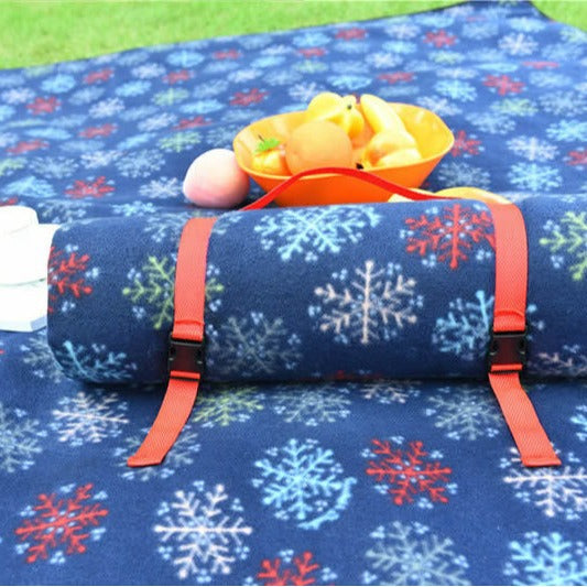 Picnic blanket with water-repellent underside and easy-care material Kalsten