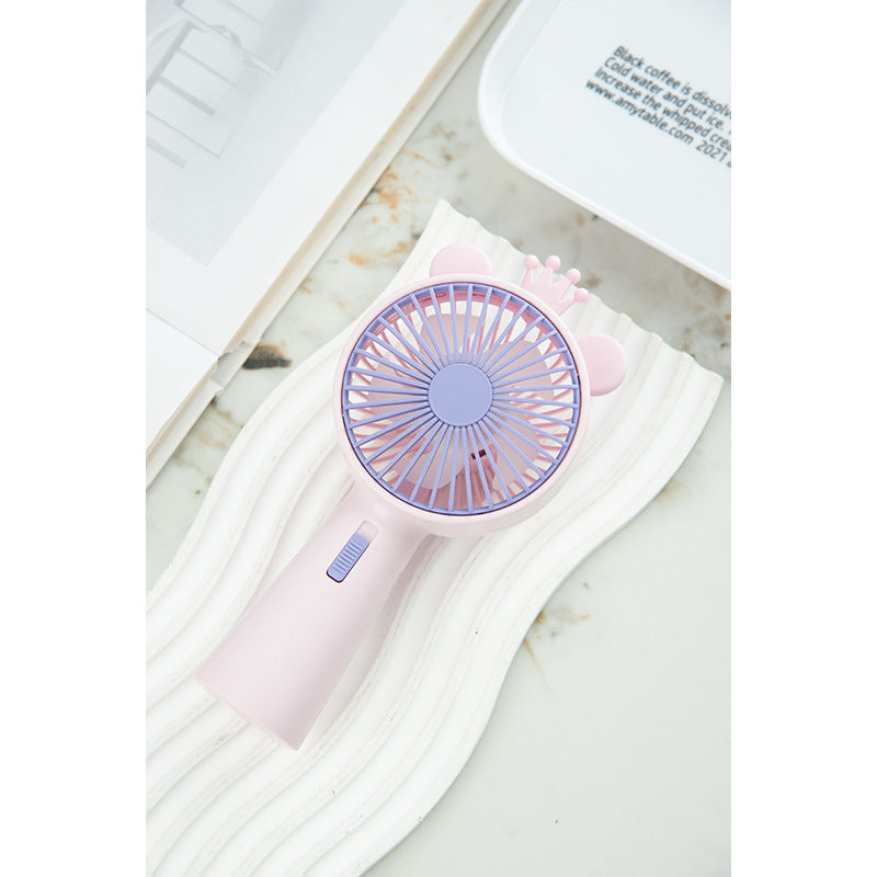 Ladies Portable Hand Fan with Original Antler Design Kalsten