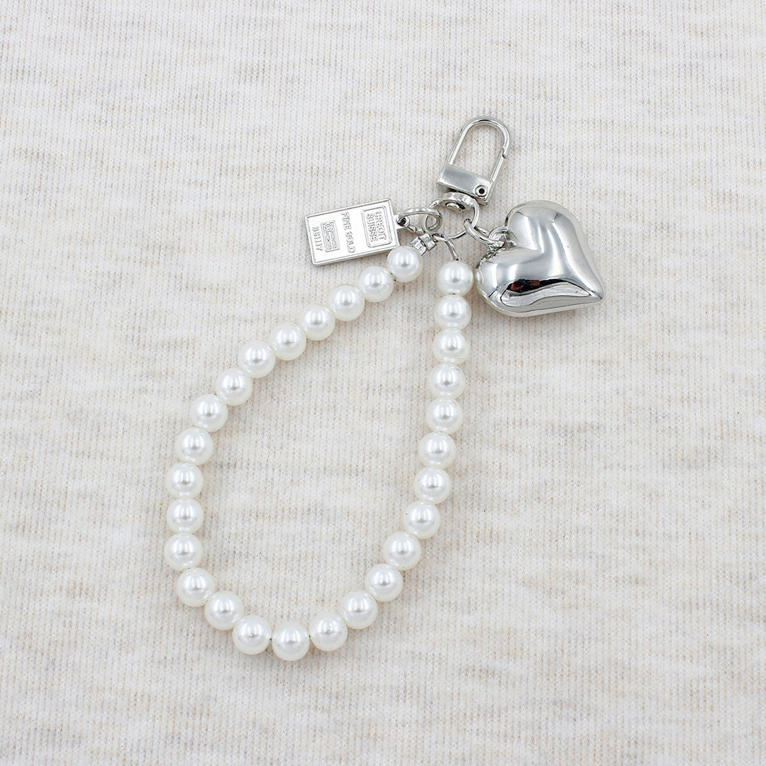 Elegant Pearl Beaded Keychain Kalsten