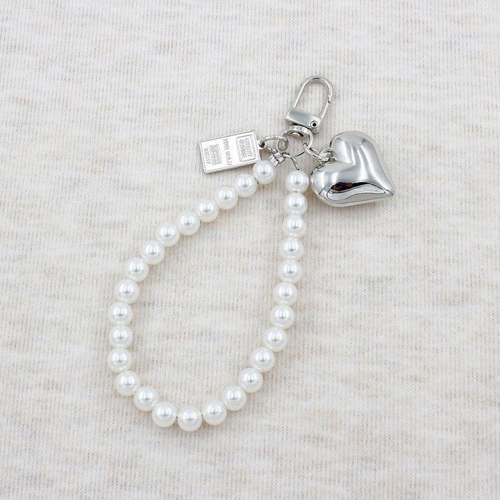 Elegant Pearl Beaded Keychain Kalsten