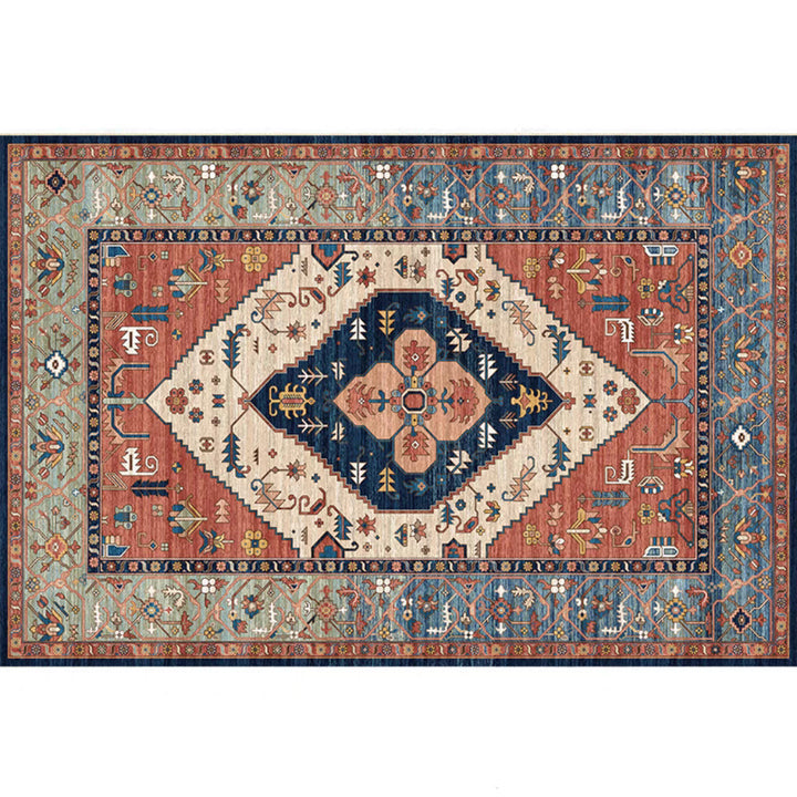Ornate Persian Style Area Rug Kalsten