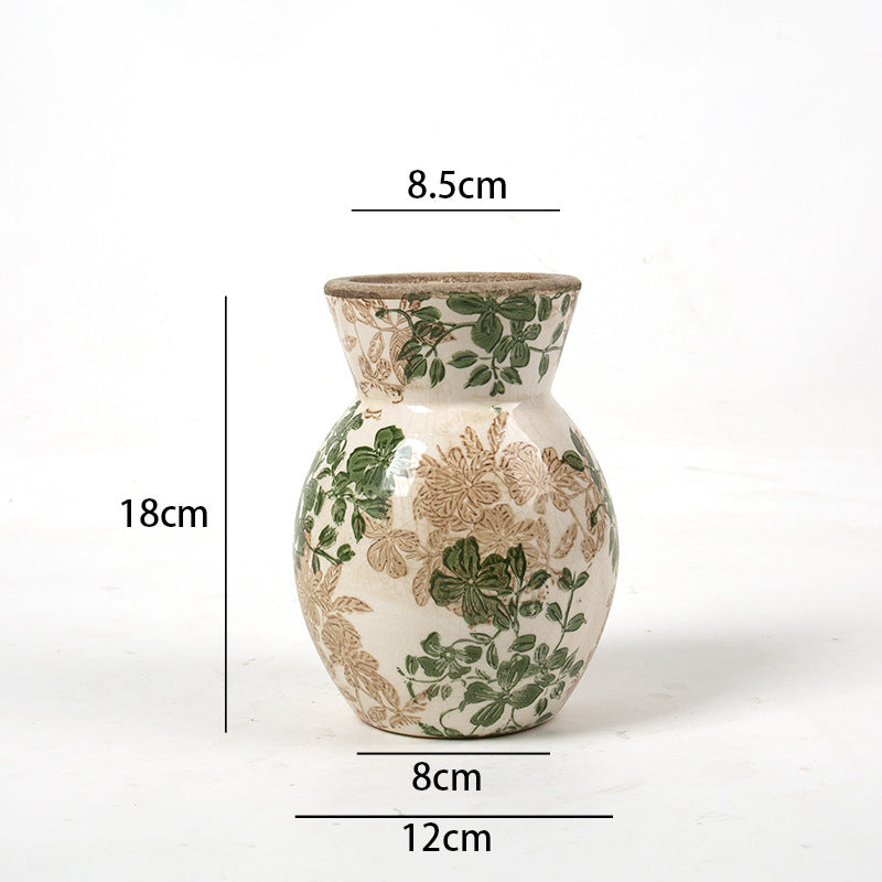 Floral Ceramic Vase Kalsten