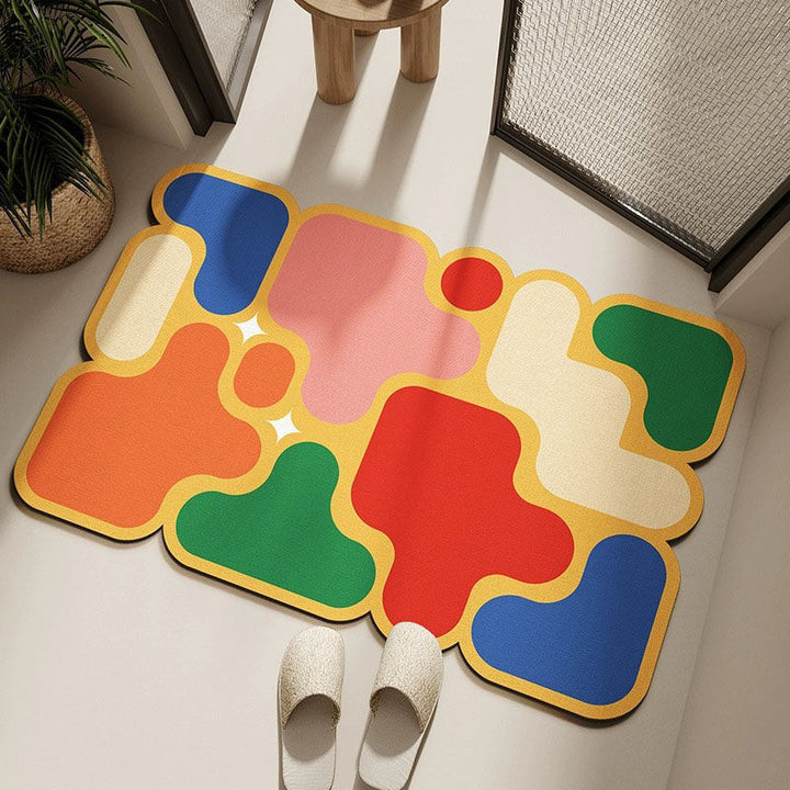 Abstract Geometric Area Rug