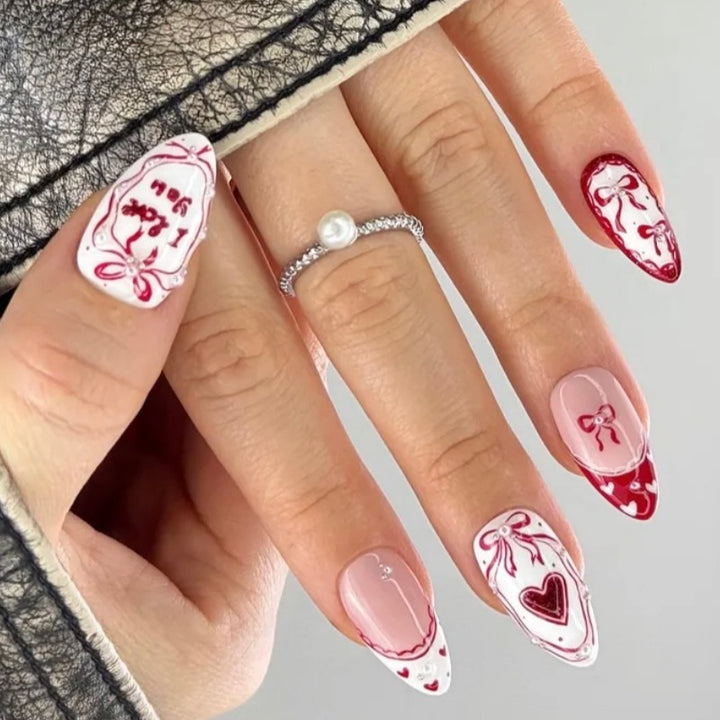 Animal-Inspired Press-On Nail Art Set Kalsten