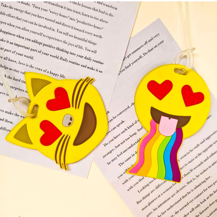 Unisex Luggage Tag in Emoji Design Kalsten