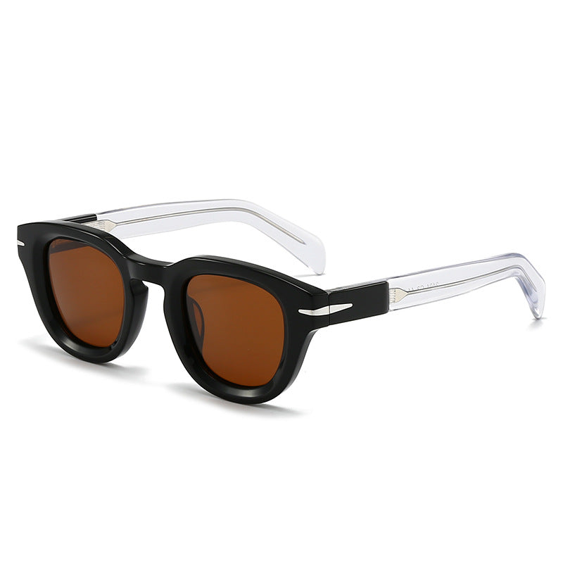 Women's sunglasses with modern, multifaceted design and polarized lenses Kalsten