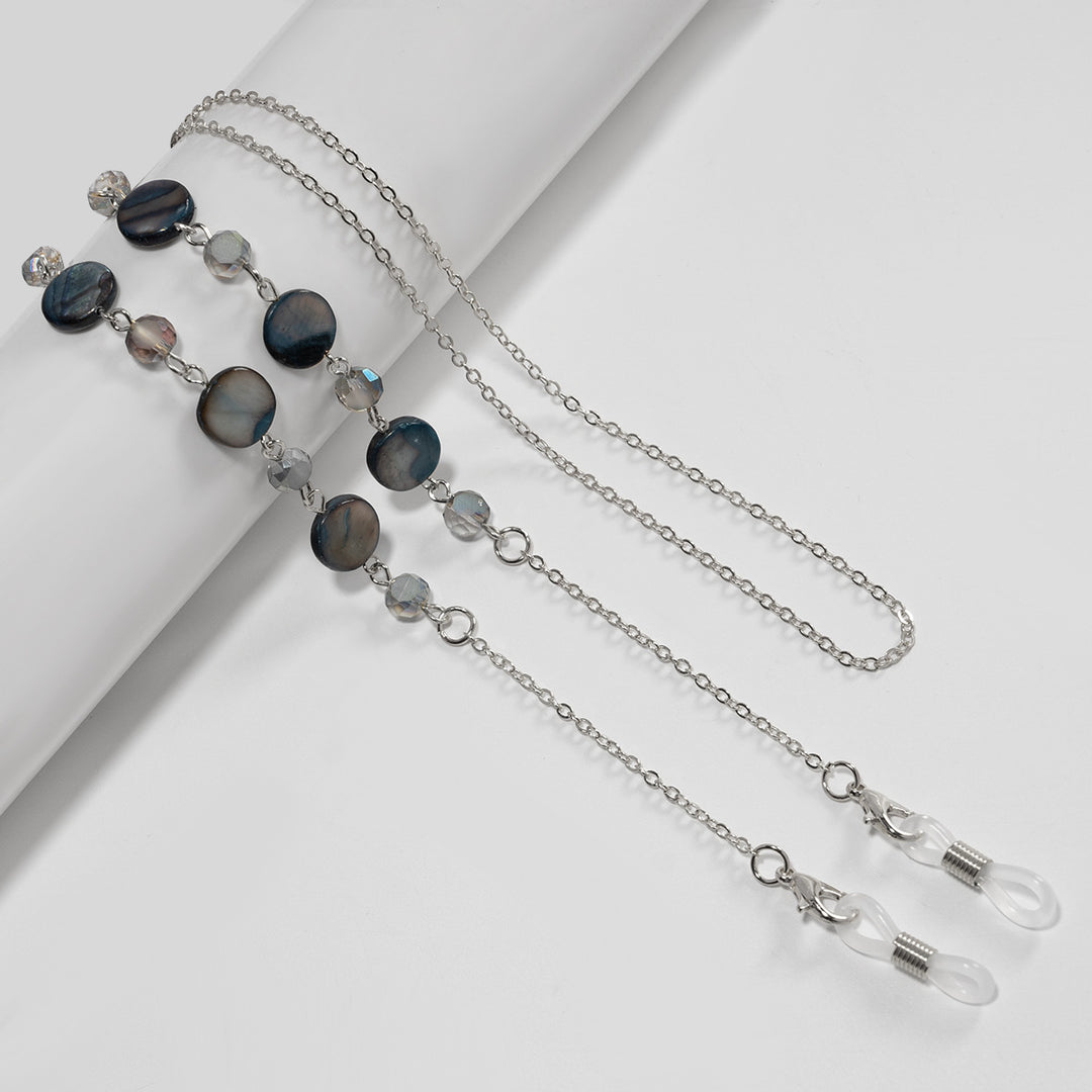 Elegant Crystal Beaded Eyewear Chain Kalsten