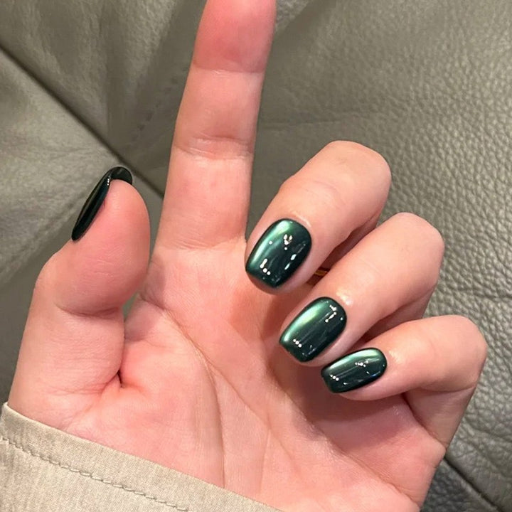 Chic High-Gloss Press-On Nail Tips Kalsten