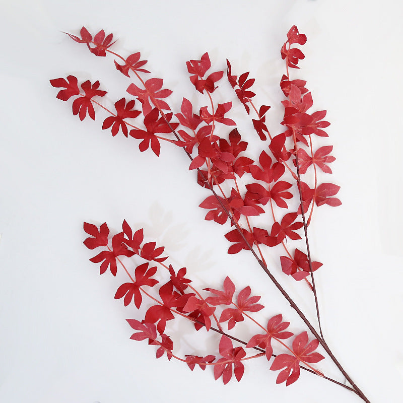 Elegant Faux Leaf Stem Arrangement
