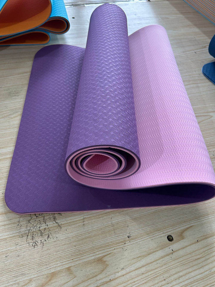 Non-slip fitness yoga mat with double cushioning Kalsten