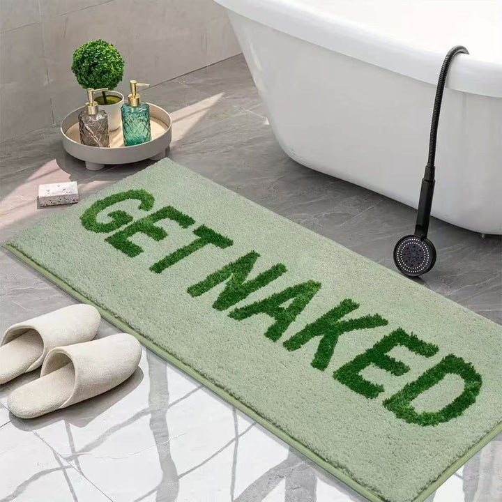 Inspirational Message Bath Mat