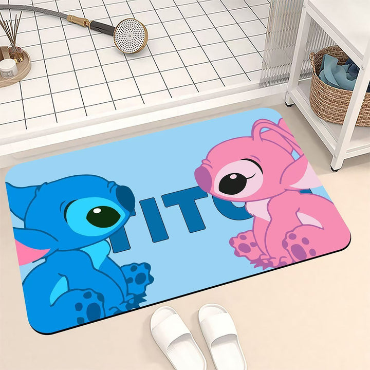 Cartoon-Themed Bath Mat Kalsten
