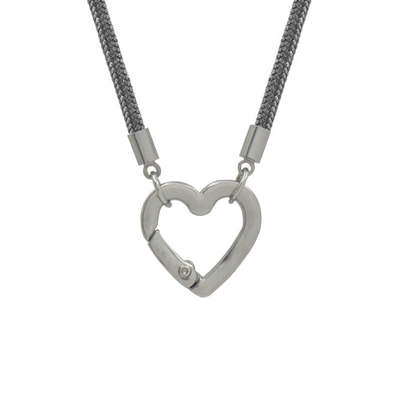 Contemporary Heart-Shaped Necklace Kalsten