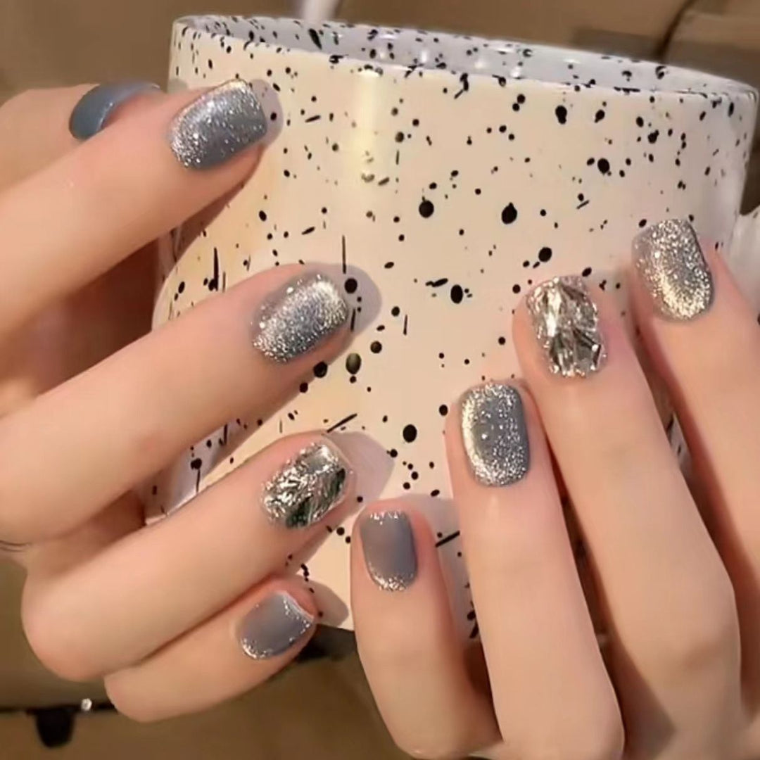 Glamorous Textured Press-On Nail Tips Kalsten