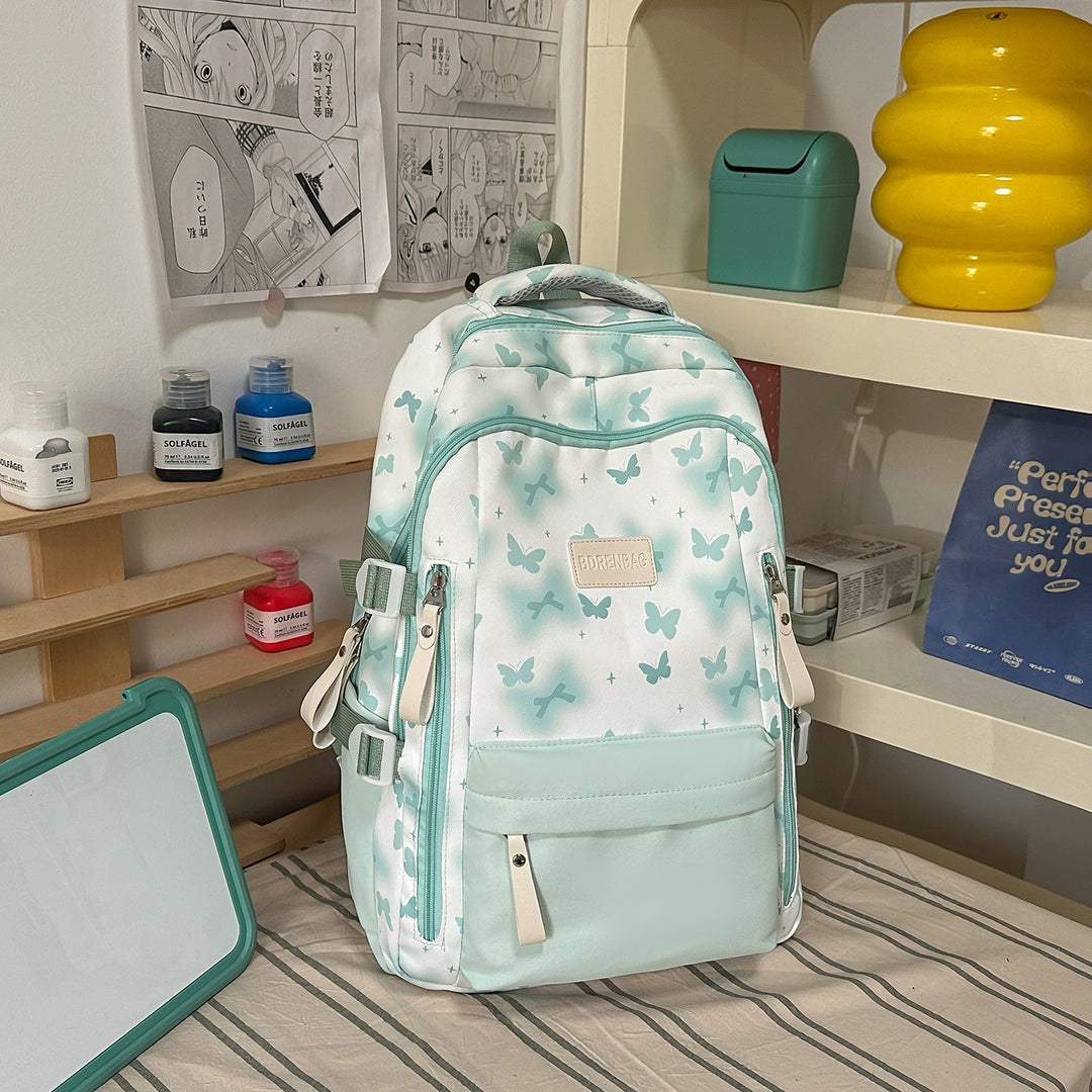 Cute Butterfly-Themed School Backpack Kalsten
