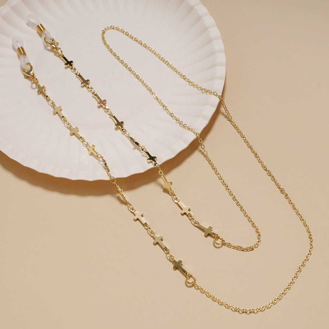 Fashionable Star-Embellished Eyewear Chain Kalsten