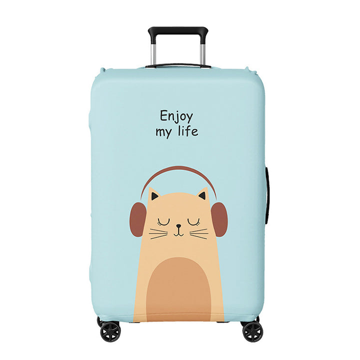 Unisex Hard-shell suitcase with cheerful pirate motif Kalsten