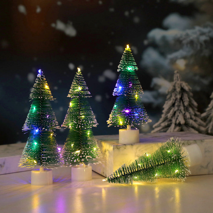 Christmas tree with LED lighting