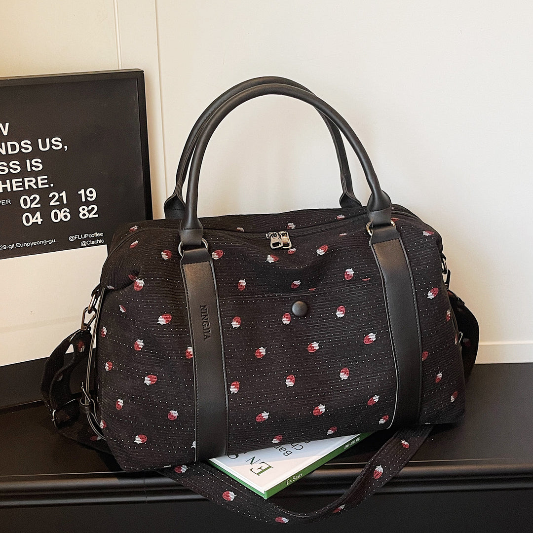 Stylish Quilted Weekend Duffle Bag Kalsten
