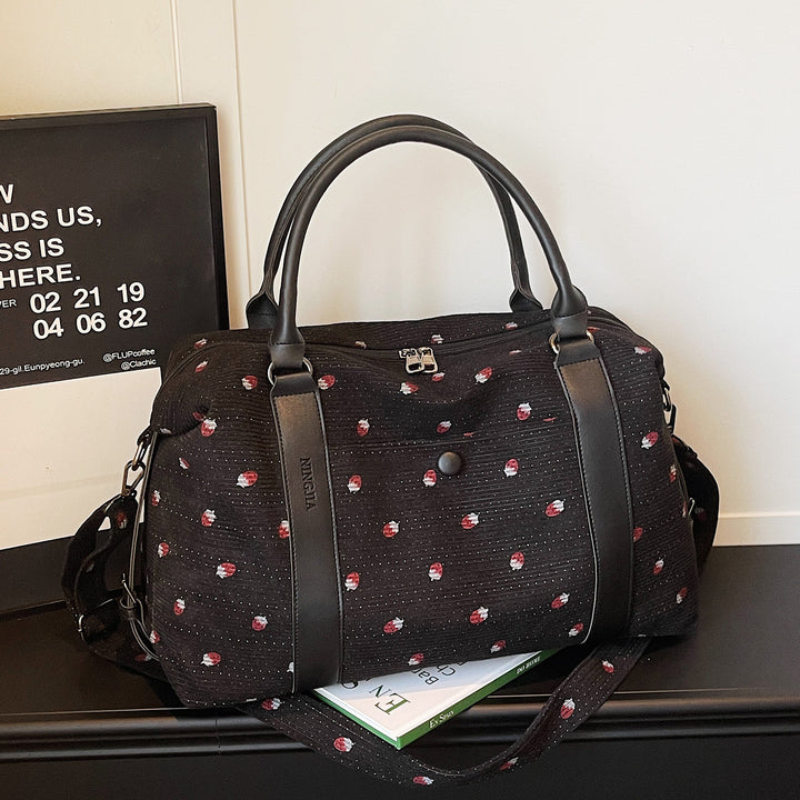 Stylish Quilted Weekend Duffle Bag Kalsten