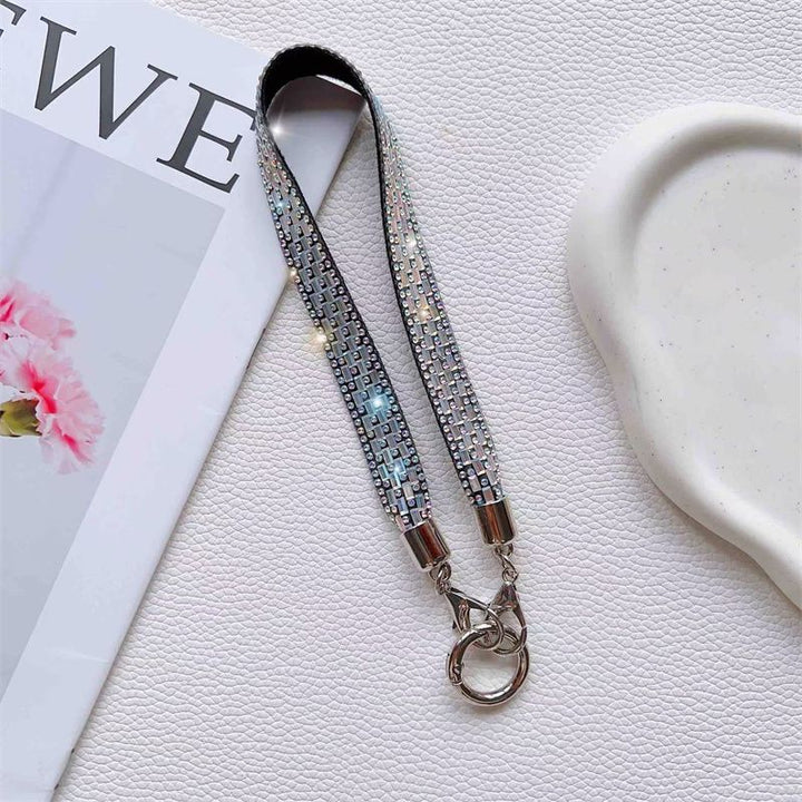 Decorative Rhinestone Phone Lanyard Kalsten