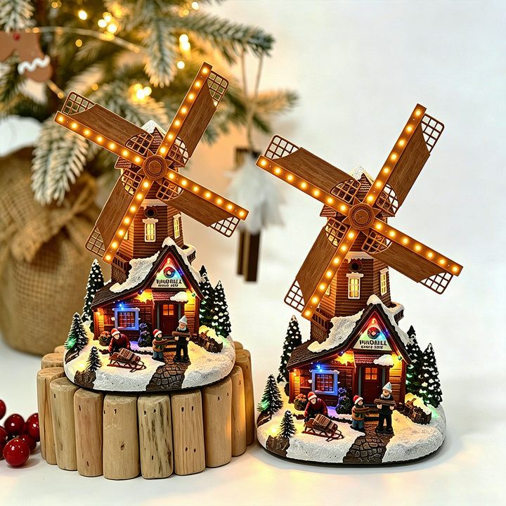 Nostalgic Christmas Windmill Decoration Kalsten